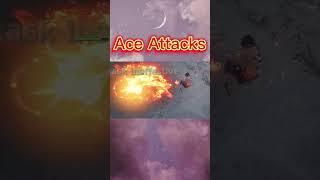 Ace Attacks in One Piece Odyssey