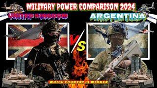 United Kingadam va Argentina  Military Power Comparison 2024 Argentina vs UK Military power 2024