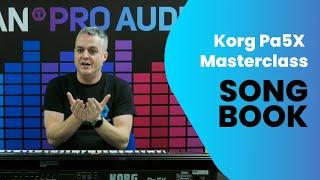 Korg Pa5X Songbook Masterclass