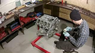 Remanufactured Audi 4.2 FSI V8 BVJ engine - rebuild time laps