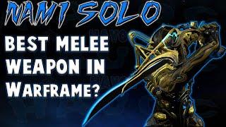 Nami Solo one of BEST melee weapons in Warframe! Simple build for simply OP!  This weeks incarnon!