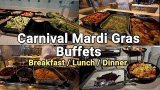 Carnival Mardi Gras Buffets (Breakfast Lunch Dinner)