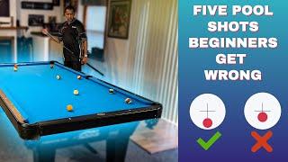 How to Play the Most Common Pool Shots - A Guide for Beginners (Free Pool Lessons)