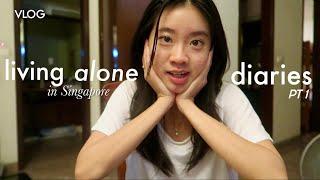 I realised I'm lonely...| living alone in Singapore for the first time