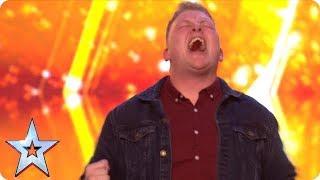 Gruffydd wows with OUT OF THIS WORLD vocals and bags a GOLDEN BUZZER! | Auditions | BGT 2018