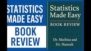 Statistics Made Easy  | Book Review by Dr. Mathias & Dr. Hannah! @Datata #bookreview