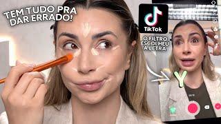 O FILTRO DO TIKTOK ESCOLHEU AS INICIAIS DAS MARCAS