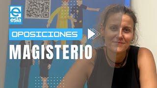 OPOSICIONES - Todo sobre las oposiciones de Magisterio con nuestra docente, Sandra Cordero