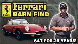 BARN FIND 1968 Ferrari 330 GTS! Uncovered and Restored After 25 years of Sitting