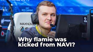 Why flamie was kicked from NAVI CS:GO?