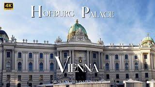 Flying Over Hofburg Palace Vienna Austria made with Google Earth Studio #castle #palace #4k #hofburg