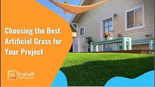 Choosing the Best Artificial Grass for Your Project