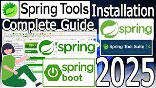 How to install Spring Tool Suite STS on Windows 10/11 [ 2025 Update ] Spring Boot Framework Project