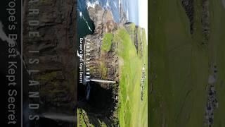 Send this to the one who should take you there! #shorts #ytshorts #travel #faroeislands #dronevideo