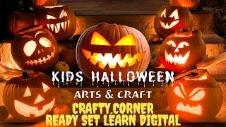 8 Easy Kids Halloween Arts & Craft "Crafty Corner" (Kids Paper Activity) |How To|Kid Halloween| DIY|