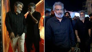 Director Sukumar and SS Rajamouli Entry @ #Pushpa2 Pre Release Event | Hyderabad