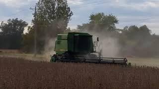 Harvesting Soybeans-Giffin Farms- October 25, 2017