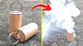 How To Make A Smoke Bomb | Easy And Simple Smoke Bomb | DIY