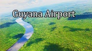 Guyana Georgetown Airport Landing and Take-Off (4K)- Sept 2017