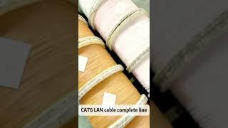 CAT6 LAN cable complete production line|#networkcable