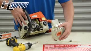 How to Replace a Starter Rope on a Stihl Chainsaw....The Easy Way by Bobby