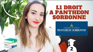 LICENCE DE DROIT A PANTHEON SORBONNE  EPISODE 2