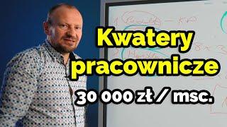 Jak dojść do 30 000 zł / msc. inwestując w kwatery pracownicze? || Wojtek Orzechowski przy tablicy