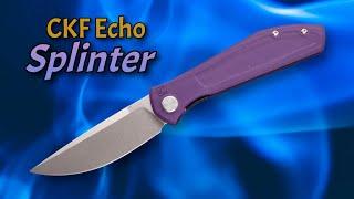 Echo Knives Splinter: New Budget Brand from Custom Knife Factory!