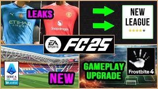 EA FC 25 NEWS | NEW CONFIRMED Licenses, Leagues, Stadiums & Gameplay LEAKS 