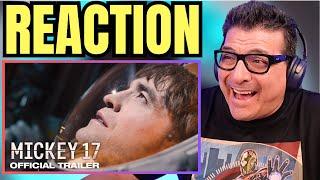 MICKEY 17 | OFFICIAL TRAILER REACTION! | Bong Joon-Ho | Warner Bros