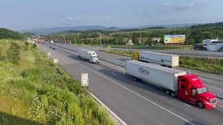 Highway sounds cars trucks passing by for sleeping relaxing