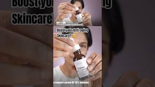 Boost Your Anti-Aging Skincare!Post-Shave test w/The Ordinary GF15% Solution. Watch full review 