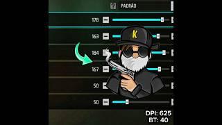 SENSI NOVA ATUALIZAÇÃO VIP ️ MIRA NÃO TREME! A MELHOR SENSIBILIDADE PARA SUBIR CAPA NO FREE FIRE