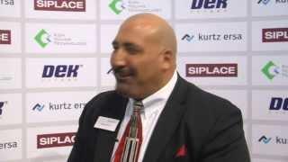 Brian D'Amico, President & CEO of Mirtec at Productronica 2013