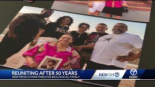 New Mexico man finds his biological family after 50 years