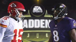 Madden NFL 24 - Kansas City Chiefs Vs Baltimore Ravens Simulation AFC Championship PS5 Gameplay