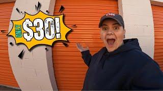 I Bought a Storage Unit for $30! What's inside?