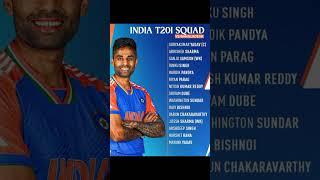 India's T20 Squad announced for the T20 series against Bangladesh #BCCI #SKY #india