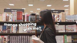 manga shopping with me!! // real time commentary (ω)