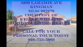 3299 Laramie Ave Kingman - Val Gilbert  Keller Williams Arizona Living Realty. Mohave County AZ