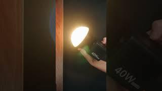 Get hands on Ulanzi 40W LED Video Light. #ulanzi #shorts #unboxing #LED #photographer #fimmaker #fy