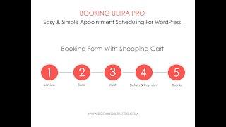 4 Simple Steps Shopping Cart with Booking Ultra Pro