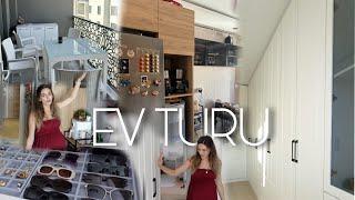 KENDİ EVİMİZİ ALDIK  SİTEDE 3+1 EV TURU | EVE YAPTIRDIKLARIMIZ | GİYİNME ODASI | İLK EVİM PROJESİ