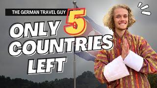 Trying to VISIT EVERY COUNTRY (Which countries are left?) | The German Travel Guy