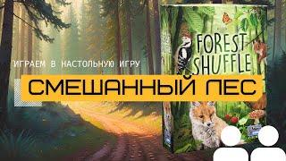 СМЕШАННЫЙ ЛЕС (FOREST SHUFFLE) – играем в настольную игру вдвоём, правила и летсплей @theboardgames