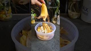 Simple way of making Banana peel liquid fertilizer #lipshaworld #fertilizer #trendingshorts
