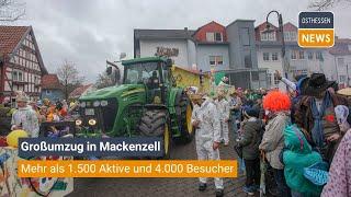 HÜNFELD: Großumzug in Mackenzell - Mehr als 1.500 Aktive und 4.000 Besucher