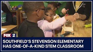 Southfield's Stevenson Elementary has one-of-a-kind STEM classroom