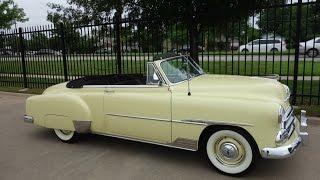 1951 Chevy Styleline Deluxe Convertible Classic Car