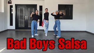 Bad Boys Salsa Line Dance Demo